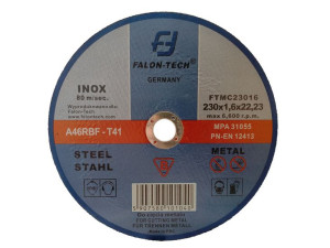 Tarcza Do Cięcia Metalu Inox Stali Czarnej 230x1.6