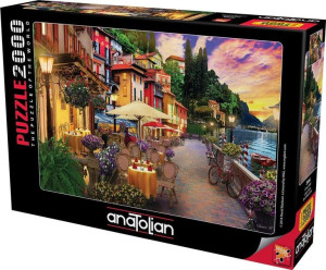 Puzzle 2000 Włochy, Jezioro Como