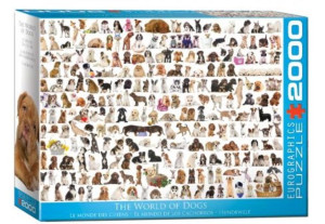 Puzzle 2000 Świat psów