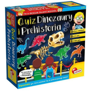I'm a Genius. Quiz Dinozaury i Prehistoria LISCIANI