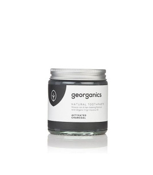 Pasta do zębów z WĘGLEM AKTYWNYM - naturalna, mineralna, 120ml Georganics
