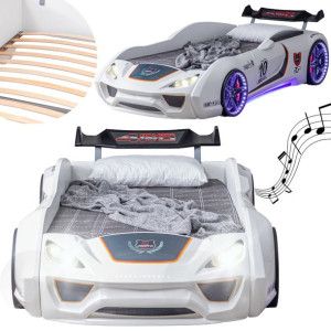 Łóżko dziecięce Artnico Vento LED Premium Dźwięk RC sport W