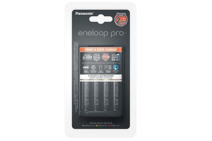 Ładowarka Panasonic Eneloop Bq-cc55e + 4 X Eneloop Pro Black R6 Aa 2500mah