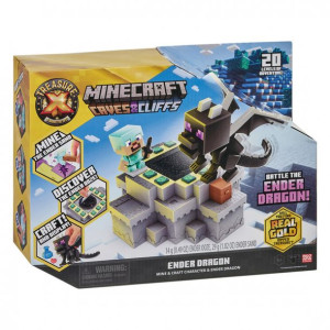 Figurki akcesoria TREASUREX 41677 MINECRAFT Caves & Cliffs Ender Dragon