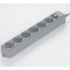 Gembird Spg6-b-6c Sockets Quantity 6, Surge Protector