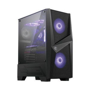 Msi Mag Forge 100m Pc Case, Mid-tower, Usb 3.2, Black