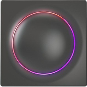 Fibaro Walli Controller, Black, Z-wave Eu