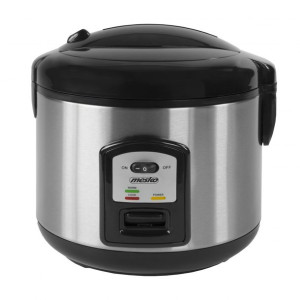 Mesko Rice Cooker Ms 6411 1000 W, 1.5 L, Black/stainless Steel