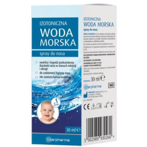 STARPHARMA Izotoniczna woda morska - spray do nosa 30ml