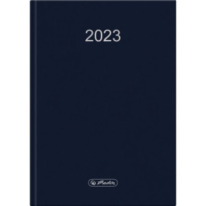Kalendarz dzienny Szefa A5 granatowy 2023 Herlitz