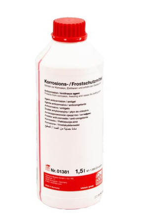 Koncentrat Płynu Do Chłodnic G12 Czerwony 1.5l