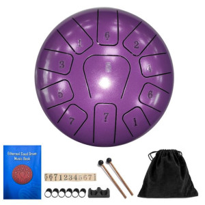 Klg-6-11 Purple Tongue Drum Bębenek Eteryczny