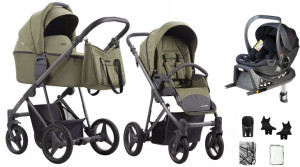 BEBETTO 4w1 FLAVIO + BabySafe York Isofix 03/GRF