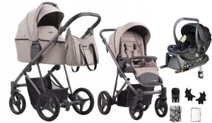 BEBETTO 4w1 FLAVIO + BabySafe York Isofix 01/GRF