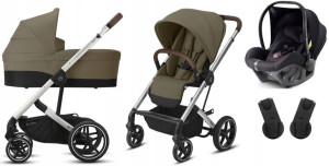 CYBEX 3w1 BALIOS S LUX silver BEIGE AVIONAUT Pixel