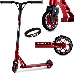 Hulajnoga wyczynowa ABEC-9 Y-BAR Soke XTR red Freestyle