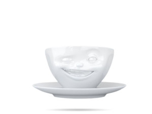 Filiżanka ze spodkiem Winking Tassen 58PRODUCTS