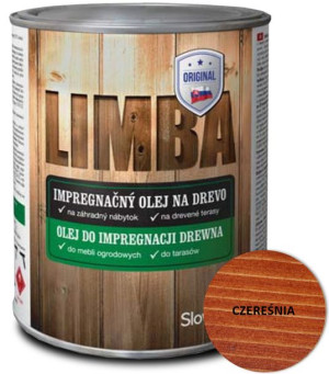 Olej do impregnacji drewna - LIMBA - CZEREŚNIA; 2,5 L