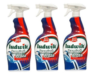 Płyn do kamienia i rdzy Ludwik aktywna piana 750 ml x 3 sztuki