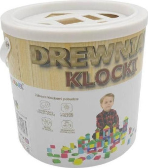 Klocki Drewniane W Wiaderku 51035 Norimp