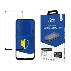 Szkło Ochronne Hartowane Do Nokia 3.4/5.4 Black - 3mk Hardglass Max Lite