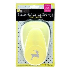 Dziurkacz ozdobny 7,5 cm Renifer JCDZ-130-260 dpCraft