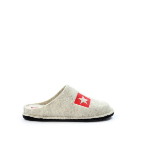 Damskie kapcie beżowe BIG STAR SHOES KK276021 - Rozmiar: 39