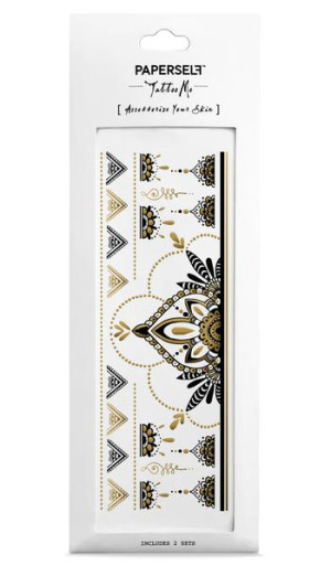 Tatuaż naklejany Henna Black