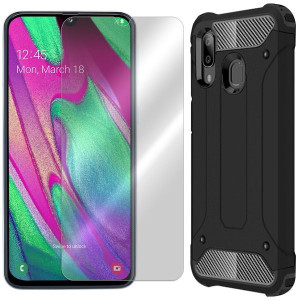 Etui Do Samsung Galaxy A40 Sm-a405 Shield + Szkło