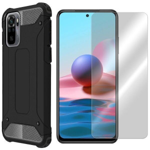 Etui Do Xiaomi Redmi Note 10 Tył Shield + Szkło 9h