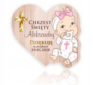 MAGNES Podziękowania dla gości na Chrzest Chrzciny