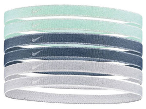 Opaski na głowę NIKE Do biegania SWOOSH SPORT metallic - 6 pak