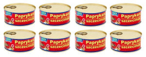 Paprykarz szczeciński 310 g Łosoś Ustka x 8 sztuk