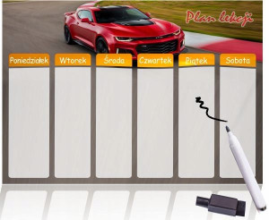 Plan lekcji + PISAK Magnetyczny Gratis Magnes 045