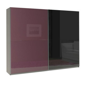 Szafa przesuwna LUX 8 połysk 244x206x64 cm