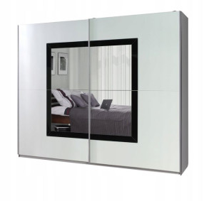Szafa przesuwna LUX 31 lustra 244x206x64 cm