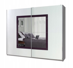 Szafa przesuwna LUX 32 lustra 244x206x64 cm