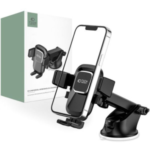 Tech-Protect V4 UNIVERSAL WINDSHIELD & DASHBOARD CAR MOUNT czarny