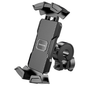 Borofone Uchwyt Rowerowy/Motocyklowy BH72 Airfly czarny