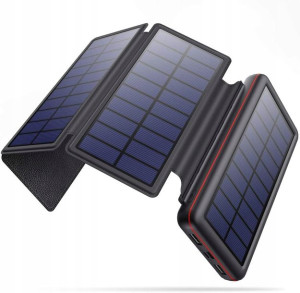 Powerbank Solarny Ładowarka Przenośna Solarna