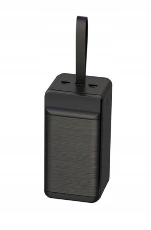 Power bank 80000mAh QC22,5W USB-C/MICRO CZARNY