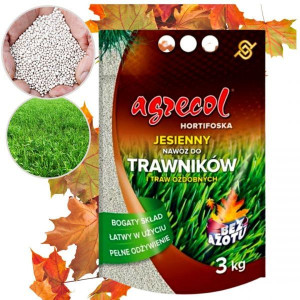 Nawóz jesienny do trawników Agrecol Hortifoska 3 kg