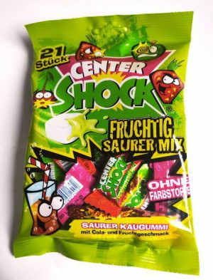 Center Shock 21 Owocowo Kwaśnych Gum 84g