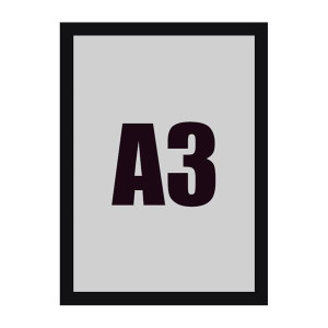 Ramka Magnetic A3 (czarna)