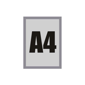 Ramka Magnetic A4 (srebrna)