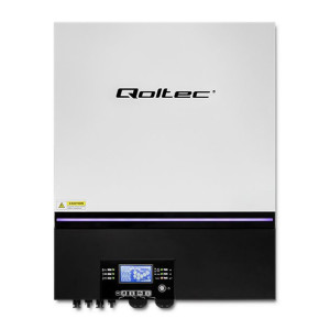 Qoltec Modularny hybrydowy inwerter solarny Off-Grid 8kW120A 48V MPPT Sinus