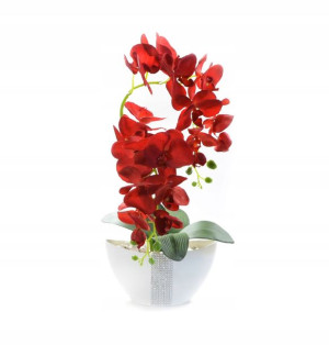 STORCZYK SZTUCZNY kwiaty sztuczne ORCHIDEA