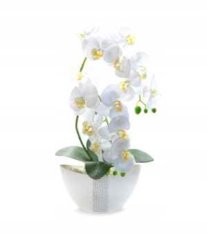 STORCZYK SZTUCZNY kwiaty sztuczne ORCHIDEA