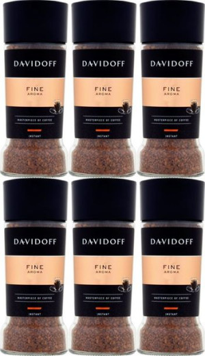 Kawa rozpuszczalna Davidoff Fine Aroma 100g x6