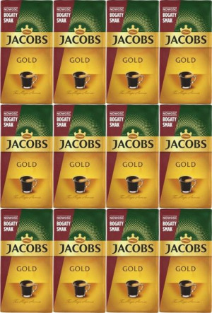 Kawa mielona Jacobs Gold 500g x12